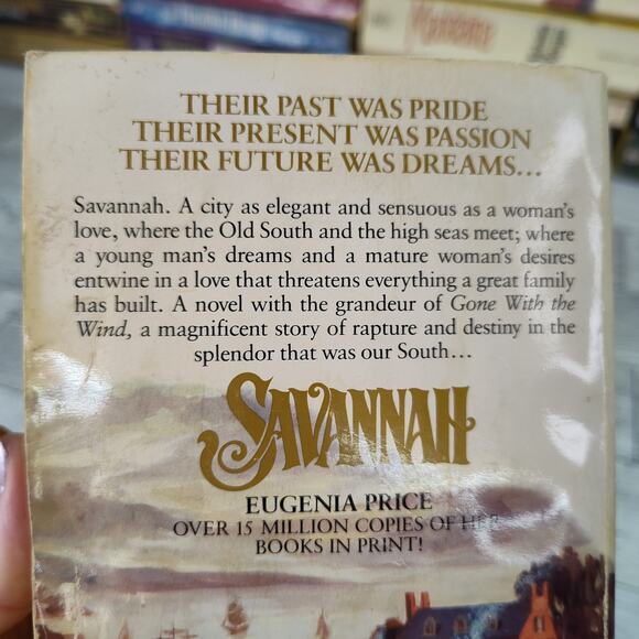 Savannah by Eugenia Price 1984 Berkley Edition READER COPY Historical Romance PB - Picture 8 of 12